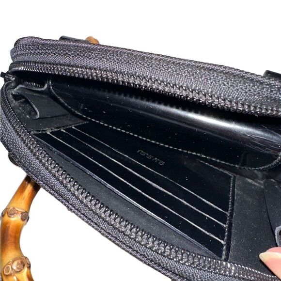 Gucci mini bag with bamboo handle and strap - Picture 10 of 16